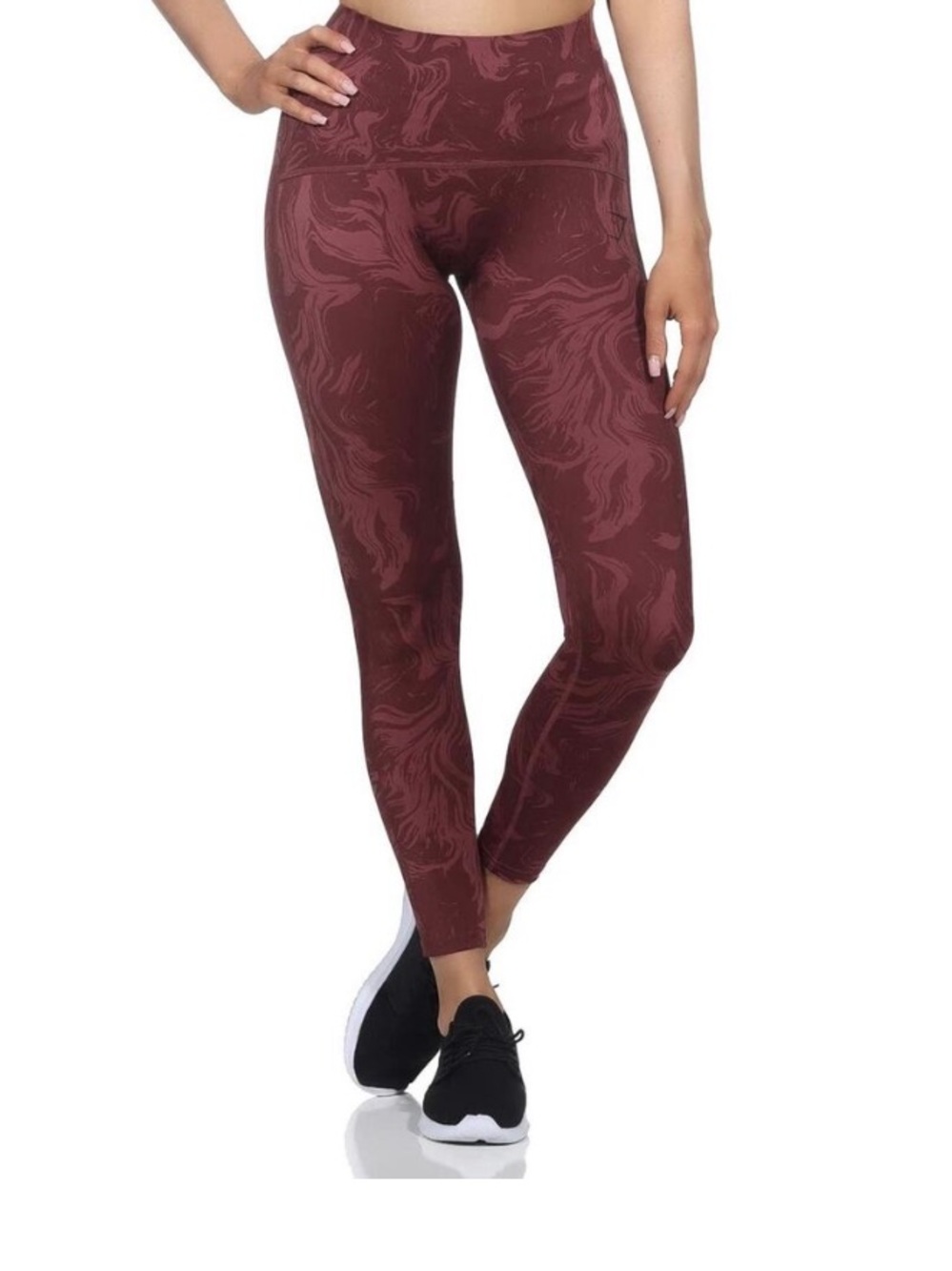 Gymshark Cherry cola marble leggings